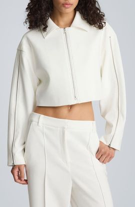 Kenneth Cole Kenneth Cole Crop Zip Jacket