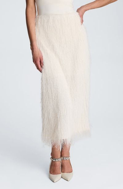 Kenneth Cole Kenneth Cole Feather Midi Skirt