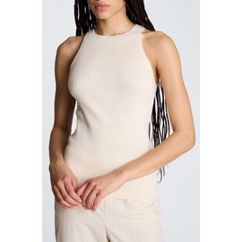 Kenneth Cole Kenneth Cole High Crewneck Cutaway Tank