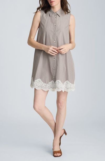 Kenneth Cole Kenneth Cole Lace Sleeveless Swing Shirtdres