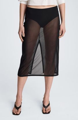 Kenneth Cole Kenneth Cole Mesh Midi Skirt