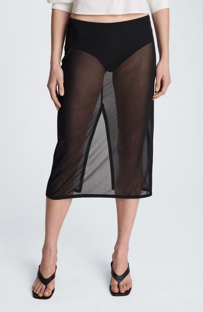 Kenneth Cole Kenneth Cole Mesh Midi Skirt
