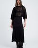 Kenneth Cole Kenneth Cole Pleated Layered Midi Skirt - 5