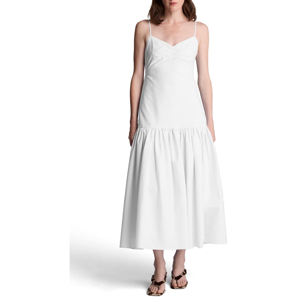 Kenneth Cole Kenneth Cole Sleeveless Bubble Flounce Maxi Dress