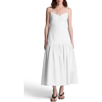 Kenneth Cole Kenneth Cole Sleeveless Bubble Flounce Maxi Dress