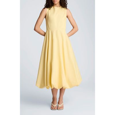 Kenneth Cole Kenneth Cole Sleeveless Bubble Hem Midi Dress