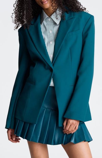 Kenneth Cole Kenneth Cole Slim One-Button Blazer