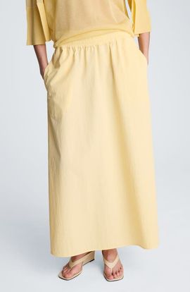 Kenneth Cole Kenneth Cole Stretch Cotton Maxi Skirt