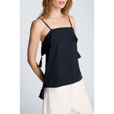 Kenneth Cole Kenneth Cole Tassel Trim Foldover Camisole