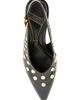 Kenneth Cole Kenneth Cole Ulysses Faux Leather Croc Embossed Pointed Toe Slingback Pump - 5