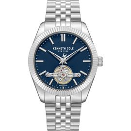 Kenneth Cole New York Kenneth Cole New York Open Heart Automatic Bracelet Watch, 43mm