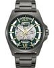 Kenneth Cole New York Kenneth Cole New York Skeleton Gunmetal Automatic Bracelet Watch, 44mm - 1