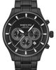 Kenneth Cole New York Kenneth Cole New York The Thompson Black Chronograph Bracelet Watch, 43.5mm  - 1