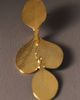 Kenneth Jay Lane Golden Leaf Drop Earrings - 3