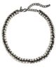Kenneth Jay Lane Kenneth Jay Lane Crystal Hour Glass Necklace Gold/Silver One - 1