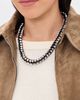 Kenneth Jay Lane Kenneth Jay Lane Crystal Hour Glass Necklace Gold/Silver One - 3