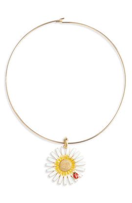 Kenneth Jay Lane Kenneth Jay Lane Daisy Wire Necklace