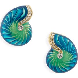 Kenneth Jay Lane Kenneth Jay Lane Enamel Shell Earrings