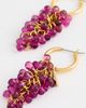Kenneth Jay Lane Kenneth Jay Lane Grape Drop Earrings Gold/Purple One - 4