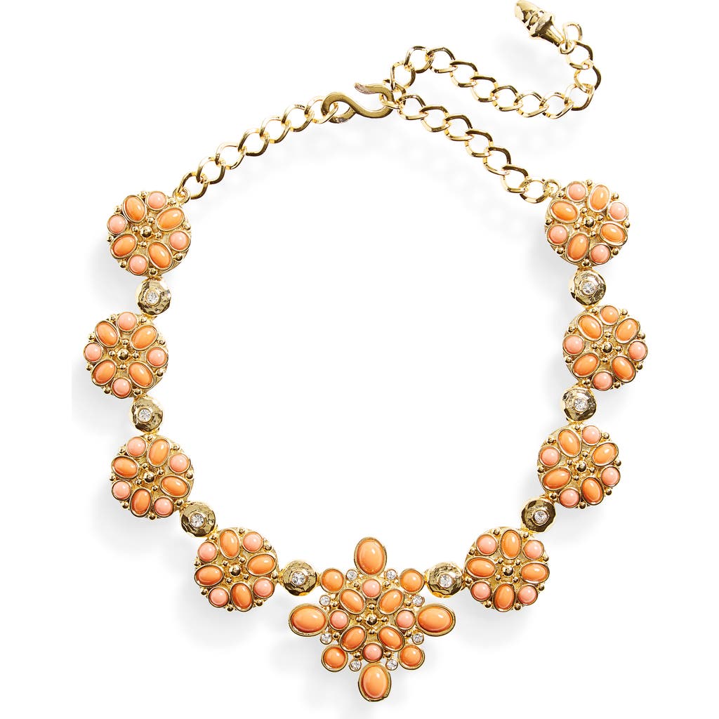 Kenneth Jay Lane Kenneth Jay Lane Medallion Frontal Necklace