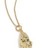 Kenneth Jay Lane Kenneth Jay Lane Oyster Pendant Necklace Gold One - 6