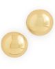 Kenneth Jay Lane Kenneth Jay Lane Polished Domed Button Earrings Gold One - 1