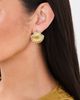 Kenneth Jay Lane Kenneth Jay Lane Shell Pierced Earrings Gold/Silver One - 3