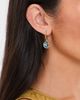 Kenneth Jay Lane Kenneth Jay Lane Square Aqua Stone Earrings Gold/Aqua One - 3