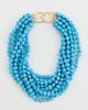 Kenneth Jay Lane Kenneth Jay Lane Turquoise Multi-Strand Necklace Turquoise One - 2