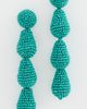 Kenneth Jay Lane Kenneth Jay Lane Turquoise Seed Bead Earrings Turquoise One - 2