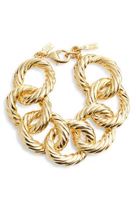Kenneth Jay Lane Kenneth Jay Lane Twist Link Bracelet
