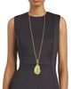 Kenneth Jay Lane Women's 18K-Gold-Plated Oyster Pendant Necklace - 2