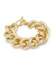 Kenneth Jay Lane Women's 20K-Gold-Plated Chunky Curb-Chain Bracelet - 1
