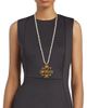 Kenneth Jay Lane Women's 22K-Gold-Plated, Imitation Pearl & Glass Crystal Pendant Necklace - 2
