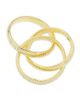 Kenneth Jay Lane Women's 22K-Gold-Plated Interlocked Tubogas Chain Bracelet - 3