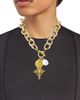 Kenneth Jay Lane Women's 22K Yellow Goldplated & Faux Pearl Heart Pendant Necklace - 2