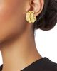Kenneth Jay Lane Women's Bamboo 22K Gold-Plated Hoop Earrings - 2