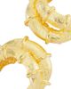Kenneth Jay Lane Women's Bamboo 22K Gold-Plated Hoop Earrings - 4