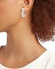 Kenneth Jay Lane Women's Faux-Pearl Cluster Hoop Earrings - 2