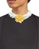 Kenneth Jay Lane Women's Faux-Pearl Twisted Multi-Strand Flower Necklace - 2