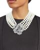 Kenneth Jay Lane Women's Glass Pearl & Crystal Flower Multi-Strand Necklace - 2