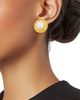 Kenneth Jay Lane Women's Goldtone Cable & Faux Pearl Clip-On Earrings - 2