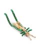Kenneth Jay Lane Women's Goldtone, Enamel & Glass Crystal Cricket Brooch - 3