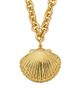 Kenneth Jay Lane Women's Goldtone Shell Pendant Necklace - 1