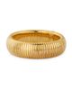 Kenneth Jay Lane Women's Snake Chain 22K-Gold-Plated Stretch Bracelet - 5