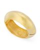 Kenneth Jay Lane Women's Tapered 22K-Gold-Plated Hinge Bracelet - 3