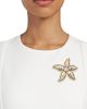 Kenneth Jay Lane Women's Two-Tone Starfish Brooch - 2