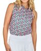 Kenny Flowers Kenny Flowers The Azaleas - Ladies Sleeveless Golf Polo - 1