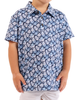 Kenny Flowers Kenny Flowers The Azaleas - Navy Boys Golf Polo  - 1
