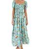 Kenny Flowers Kenny Flowers The Margaritaville Wastin' Away Again Smocked Maxi Dress - 1